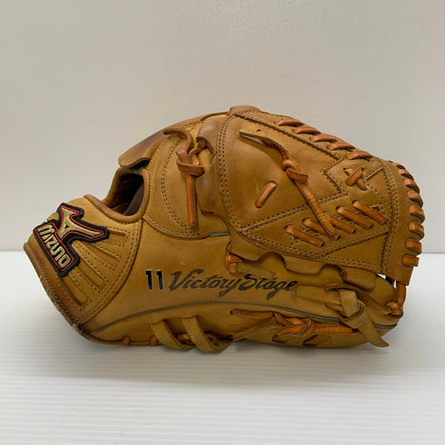 ミズノ MIZUNO ビクトリーステージ 軟式 大人 一般 投手用 グローブ ピッチャー グラブ 右投げ 2GN34001 中古品 野球 6582