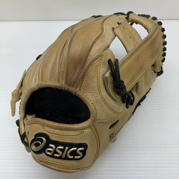 アシックス asics ゴールドステージ 硬式 大人 一般 内野手用 グローブ グラブ 右投げ BGH3LS 中古品 野球 7711