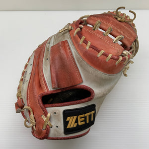 ゼット ZETT プロステイタス PROSTATUS BRCA31912 軟式 大人 一般 キャッチャーミット 捕手 グローブ グラブ 右投げ 中古品 野球 8659