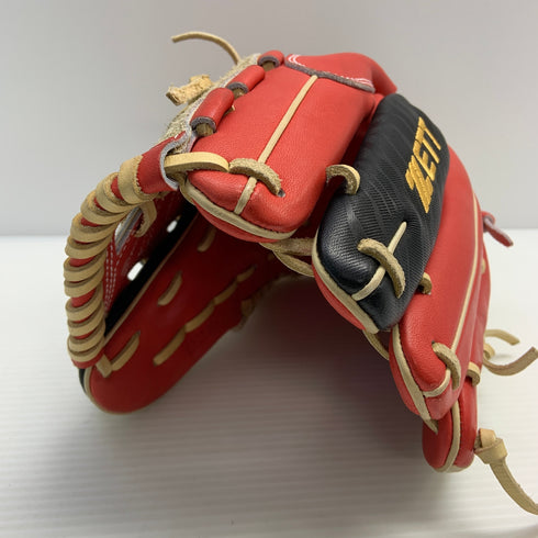 ゼット ZETT プロステイタス 軟式 大人 一般 投手用 グローブ ピッチャー グラブ 右投げ BRGB32401 中古品 野球 6691
