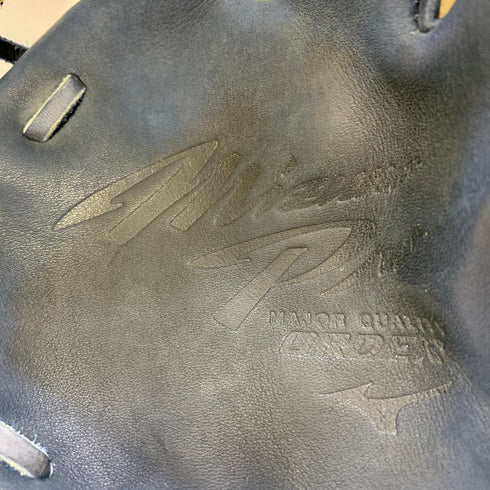 ミズノ MIZUNO ミズノプロ オーダー HAGA 軟式 大人 一般 内野手用 グローブ グラブ 右投げ 耕作印 中古品 グローブ袋付き 野球 7478