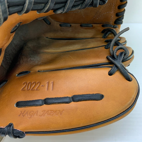 ミズノ MIZUNO ミズノプロ mizunopro HAGAJAPAN 硬式 大人 一般 投手用 グローブ ピッチャー グラブ 右投げ オーダー 中古品 野球 9106