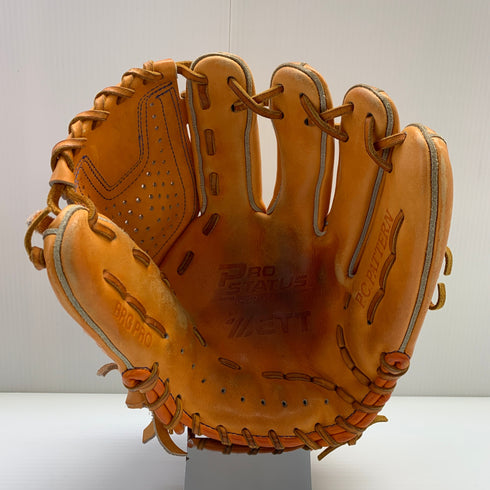 ゼット ZETT プロステイタス PROSTATUS BRGPRO 軟式 大人 一般 内野手用 グローブ グラブ 右投げ オーダー 中古品 野球 8456