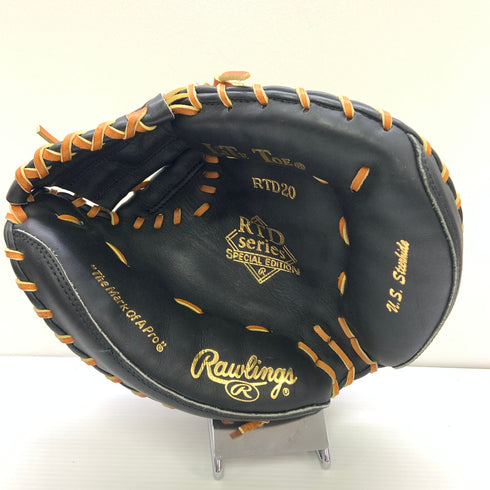 ローリングス Rawlings RTD20 軟式 大人 一般 キャッチャーミット 捕手 グローブ グラブ 右投げ 中古品 野球 9840
