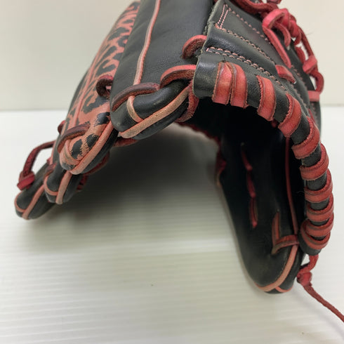 ベルガード 軟式 大人 一般 投手用 グローブ ピッチャー グラブ 左投げ 中古品 グローブ袋付き 野球 6075