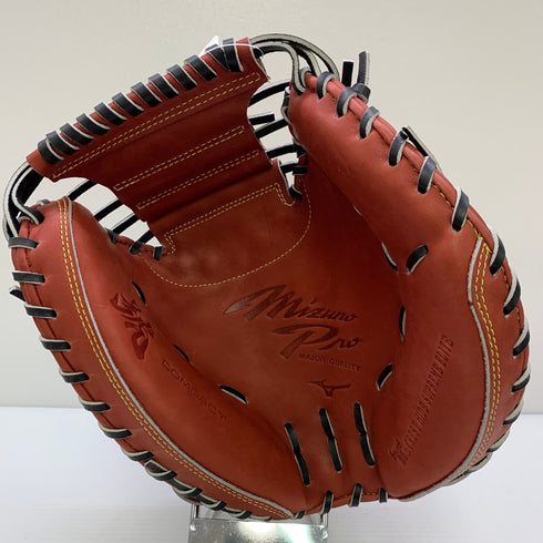 ミズノ MIZUNO ミズノプロ mizunopro 1AJCH34110 硬式 大人 一般 キャッチャーミット 捕手 グローブ グラブ 右投げ タグ付き 野球 9416