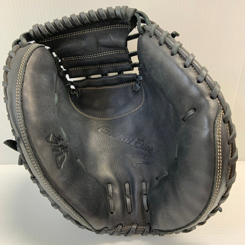 ミズノ MIZUNO グローバルエリート 軟式 大人 一般 キャッチャーミット 捕手 グローブ グラブ 右投げ 1AJGR32410 中古品 野球 8330
