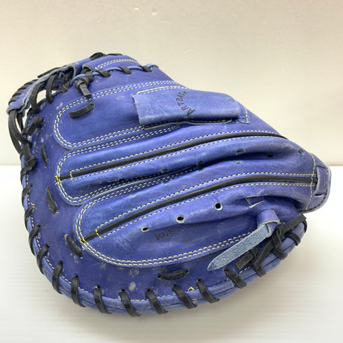 ゼット ZETT BRCA32412 軟式 大人 一般 キャッチャーミット 捕手 グローブ グラブ 右投げ 中古品 野球 9708