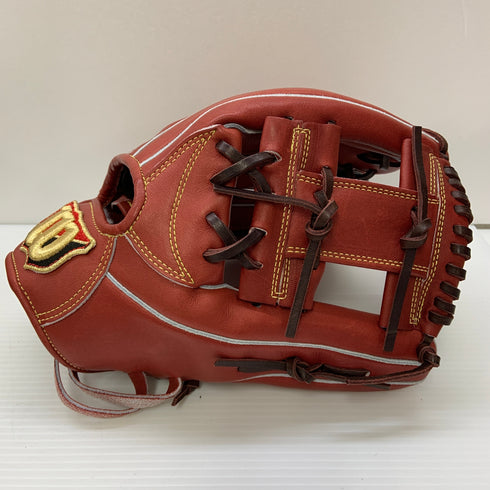 ウィルソン Wilson デュアル 硬式 大人 一般 内野手用 グローブ グラブ 右投げ 87型 WBW101067 タグ付き 野球 6620