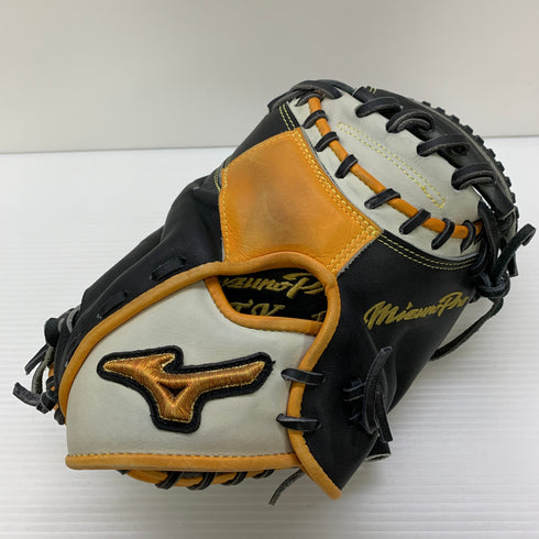 ミズノ MIZUNO ミズノプロ 軟式 大人 一般 キャッチャーミット 捕手 グローブ グラブ 右投げ 中古品 野球 7643