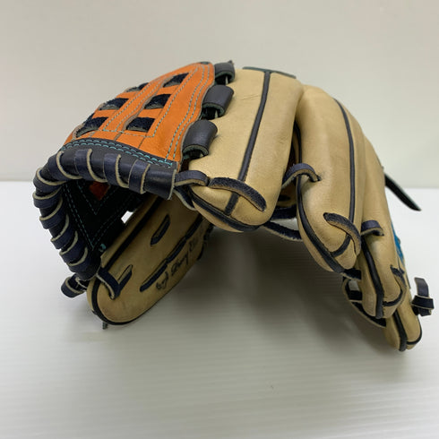 ミズノ MIZUNO ミズノプロ mizunopro 軟式 大人 一般 内野手用 グローブ グラブ 右投げ オーダー 中古品 野球 8551