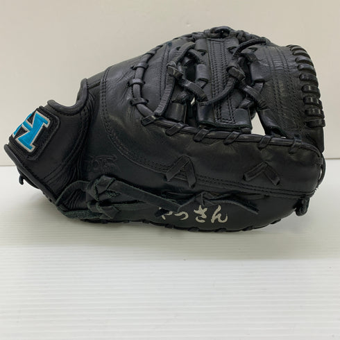 ハイゴールド HI-GOLD MXM 軟式 大人 一般 ファーストミット 一塁手 グローブ グラブ 右投げ 中古品 野球 刺繡有り 7822