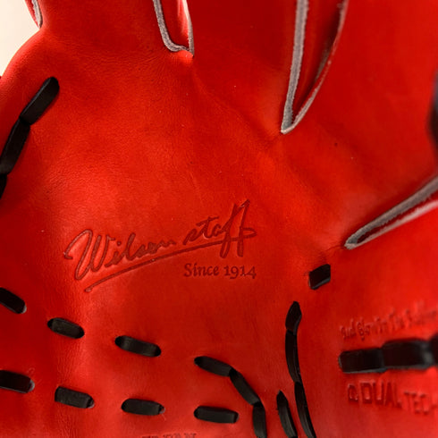 ウィルソン Wilson ウィルソンスタッフ 軟式 大人 一般 内野手用 グローブ グラブ 右投げ WBW100580 タグ付き 野球 6550