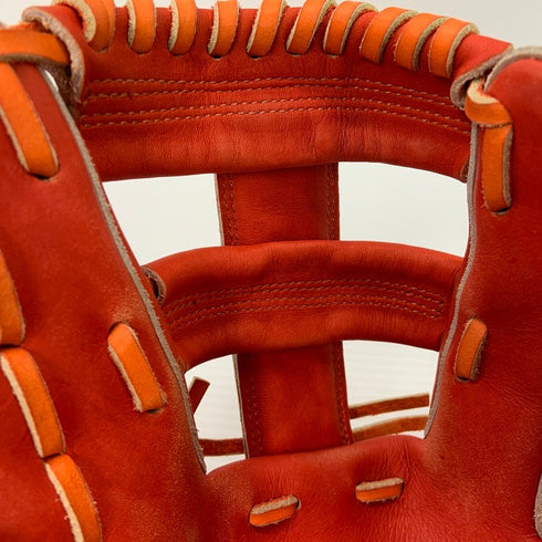 中古品 ミツワタイガー MITSUWATIGER 軟式 内野手用グローブ 4300