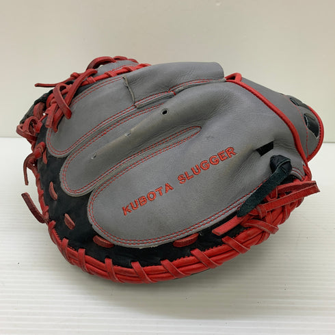 久保田スラッガー KUBOTA SLUGGER スペシャルオーダー 軟式 大人 一般 キャッチャーミット 捕手 グローブ グラブ 右投げ 中古品 野球 8195