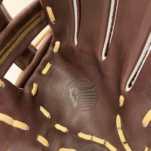 久保田スラッガー KUBOTA SLUGGER KSG-H23 硬式 大人 一般 外野手用 グローブ グラブ 右投げ タグ付き グローブ袋付き 野球 9062