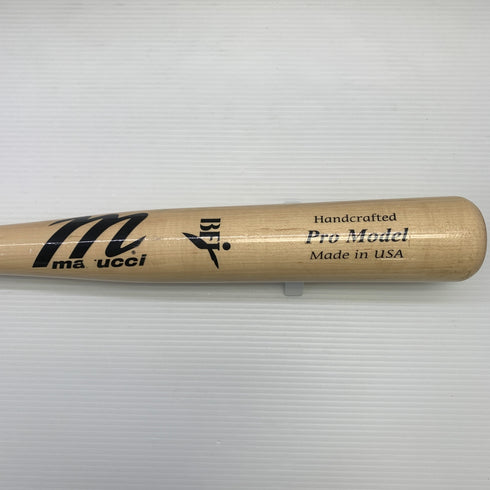 マルーチ marucci Pro Model 硬式 大人 一般 木製バット(BFJマーク) 中古 野球 8624
