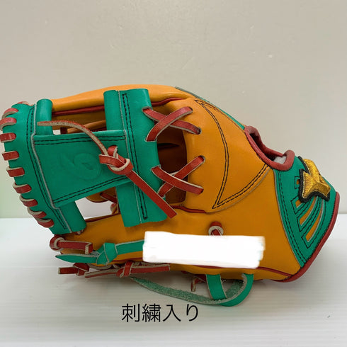 ミズノ MIZUNO ミズノプロ mizunopro HAGAJAPAN 軟式 大人 一般 内野手用 グローブ グラブ 左投げ オーダー 中古品 野球 1069