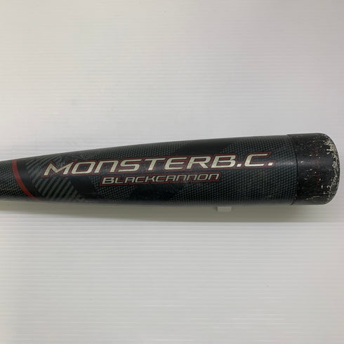 ゼット ZETT モンスターブラックキャノン 軟式 大人 一般 FRP製バット BCT31384 中古 野球 8040