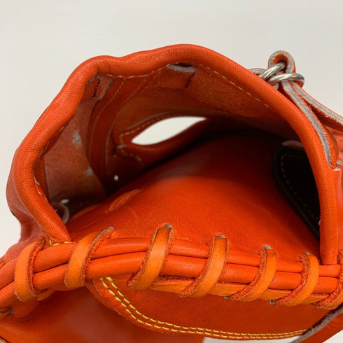 中古品 ミズノ MIZUNO ミズノプロ 硬式 キャッチャーミット 1AJCH18100 4099