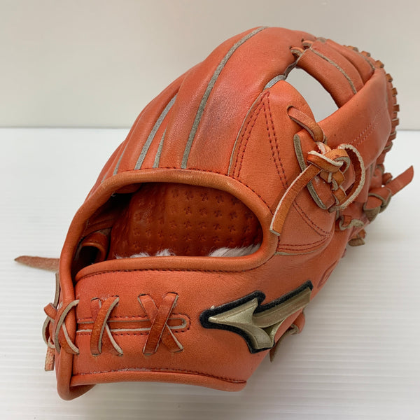 ミズノ MIZUNO グローバルエリート 軟式 大人 一般 内野手用 グローブ グラブ 右投げ 中古品 野球 6360