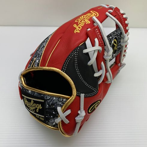 ローリングス Rawlings HOH 軟式 大人 一般 内野手用 グローブ グラブ 右投げ GR3HON52MG 中古品 野球 8322