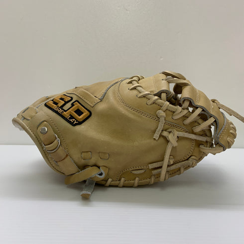 シュアプレイ SURE PLAY SP SBM-FA132 硬式 大人 一般 キャッチャーミット 捕手 グローブ グラブ 右投げ 中古品 野球 8830
