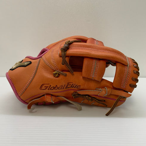 ミズノ MIZUNO グローバルエリート 菊池モデル 軟式 大人 一般 内野手用 グローブ グラブ 右投げ 1AJGR17503 中古品 野球 6037