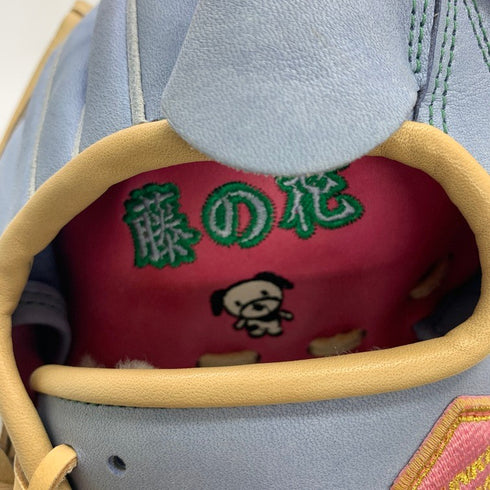 中古品 ジュンケイグラブ JUNKEI-GLOVE オーダー 限定 軟式 投手用グローブ JG-108AR 刺繍有り 5329