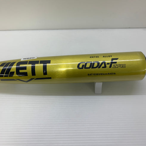 ゼット ZETT ゴーダ GODA Fz740 硬式 大人 一般 金属製バット BAT15383 野球 7288