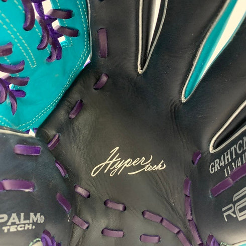 中古品 ローリングス Rawlings ハイパーテック 軟式 オールラウンド用グローブ GR4HTCN55W 4893