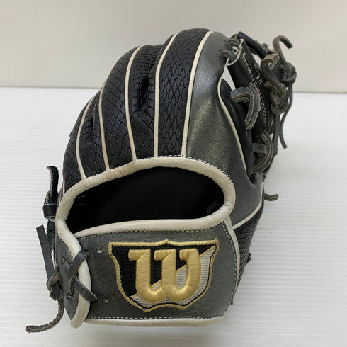 ウィルソン Wilson ワナビーヒーロー 軟式 大人 一般 内野手用 グローブ グラブ 右投げ 86型 中古品 野球 8100