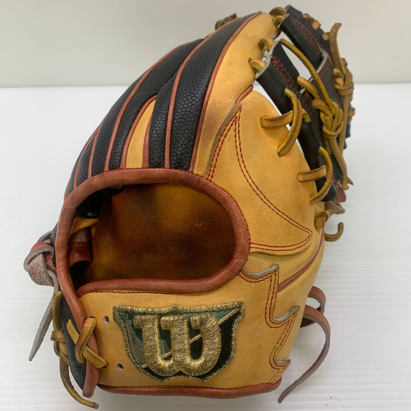 ウィルソン Wilson ウィルソンスタッフ Wilson Staff WTAHWO17B 硬式 大人 一般 内野手用 グローブ グラブ 右投げ 中古品 野球 9231