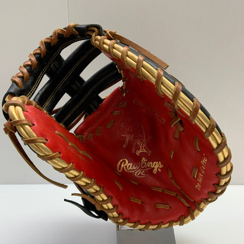 ローリングス Rawlings HOH 軟式 大人 一般 ファーストミット 一塁手 グローブ グラブ 右投げ GR9HM3ACD 中古品 野球 7895