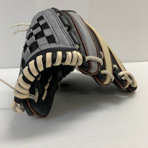 グラブワークス GLOVEWORKS ゲームデイ 軟式 大人 一般 内野手用 グローブ グラブ 右投げ GO91 中古品 野球 8353