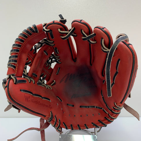 ミズノ MIZUNO 硬式 大人 一般 内野手用 グローブ グラブ 右投げ オーダー 中古品 野球 8696