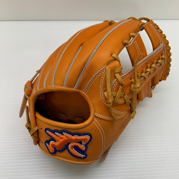 リュウ RYU 硬式 大人 一般 内野手用 グローブ グラブ 右投げ 中古品 グローブ袋付き 野球 6016