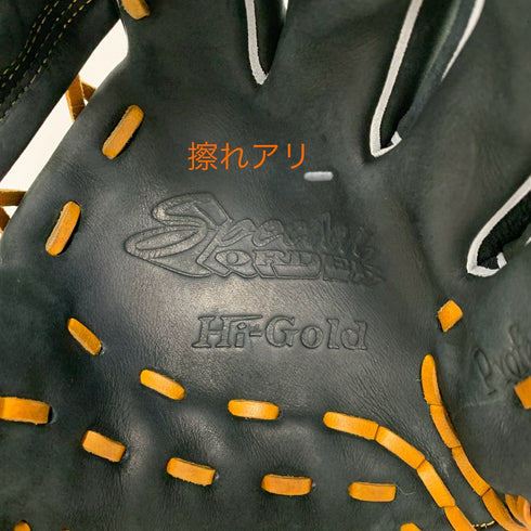 ハイゴールド HI-GOLD 軟式 大人 一般 内野手用 グローブ グラブ 右投げ APG-T306 中古品 野球 6068