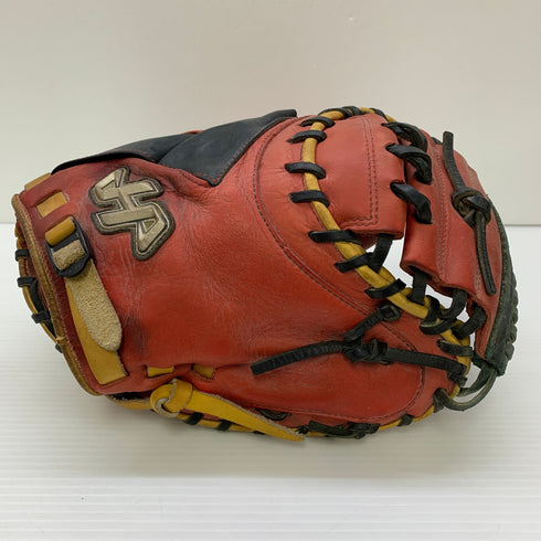 ハタケヤマ HATAKEYAMA 軟式 大人 一般 キャッチャーミット 捕手 グローブ グラブ 右投げ PRO-288 中古品 野球 7669