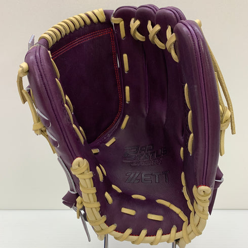 ゼット ZETT プロステイタス オーダー 軟式 大人 一般 投手用 グローブ ピッチャー グラブ 右投げ 中古品 野球 7222