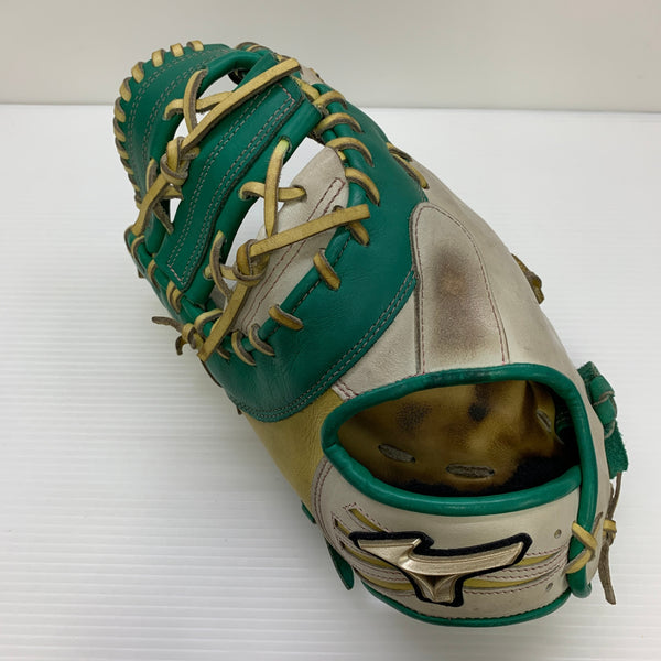 ミズノ MIZUNO グローバルエリート 軟式 大人 一般 ファーストミット 一塁手 グローブ グラブ 左投げ オーダー 中古品 野球 6475