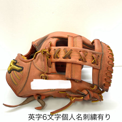 ミズノ MIZUNO ミズノプロ mizunopro 軟式 大人 一般 内野手用 グローブ グラブ 右投げ オーダー 中古品 グローブ袋付き 野球 1497