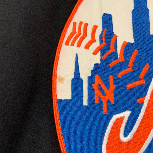 JEFF HAMILTON METS スタジアムジャンパー ジェフハミルトン メッツ MLB レザー アウター 革 Lサイズ H-4496
