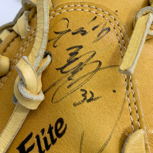 ミズノ MIZUNO グローバルエリート Global Elite HG10 硬式 大人 一般 キャッチャーミット 捕手 グローブ グラブ 右投げ 中古品 野球 9361