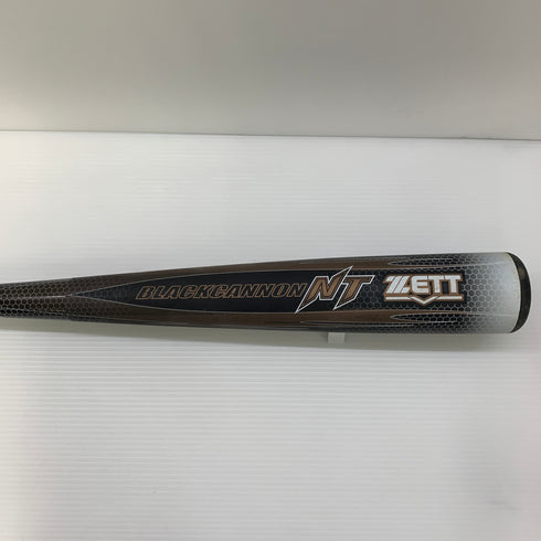 ゼット ZETT ブラックキャノン 軟式 大人 一般 FRP製バット BCT31984 トップバランス ケース付き 野球 6940