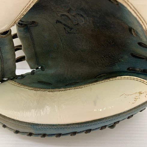ルイスビルスラッガー Louisville Slugger 軟式 大人 一般 キャッチャーミット 捕手 グローブ グラブ 右投げ 中古品 野球 8923