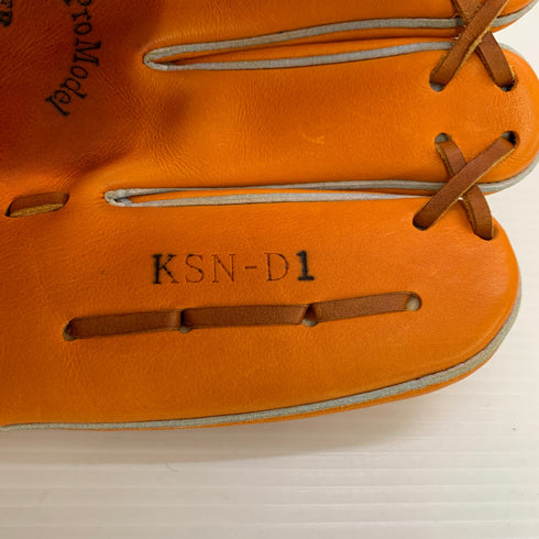 久保田スラッガー KUBOTA SLUGGER 軟式 大人 一般 内野手用 グローブ グラブ 右投げ KSN-D1 中古品 グローブ袋付き 野球 7073