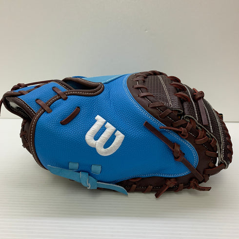 ウィルソン Wilson ワナビーヒーロー 軟式 大人 一般 キャッチャーミット 捕手 グローブ グラブ 右投げ WBW103832 タグ付き 野球 7380
