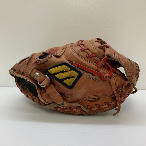 ミズノ MIZUNO ミズノプロ 硬式 大人 一般 キャッチャーミット 捕手 グローブ グラブ 右投げ オーダー 中古品 野球 8164