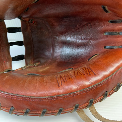 玉澤 TAMAZAWA タマザワ レジェンドフィールド 硬式 大人 一般 キャッチャーミット 捕手 グローブ グラブ 右投げ 中古品 野球 7109